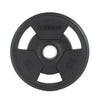 JORDAN® Rubber Tri-Grip Olympic Weight Plates - NEW DESIGN