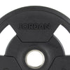 JORDAN® Rubber Tri-Grip Olympic Weight Plates - NEW DESIGN