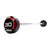 JORDAN® Fixed Barbells - Straight Bar Urethane (Red)