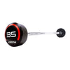 JORDAN® Fixed Barbells - Straight Bar Urethane (Red)