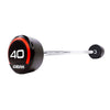 JORDAN® Fixed Barbells - Straight Bar Urethane (Red)
