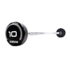 JORDAN® Urethane Barbells - Straight Bars (Grey) CLEARANCE