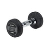 JORDAN Rubber Dumbbells - Up to 70kg (Grey)