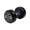 JORDAN® Rubber Dumbbells - Up to 70kg (Grey)