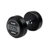 JORDAN® Rubber Dumbbells - Up to 70kg (Grey)
