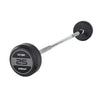 JORDAN® Fixed Barbells - Straight Bar Rubber (Grey)