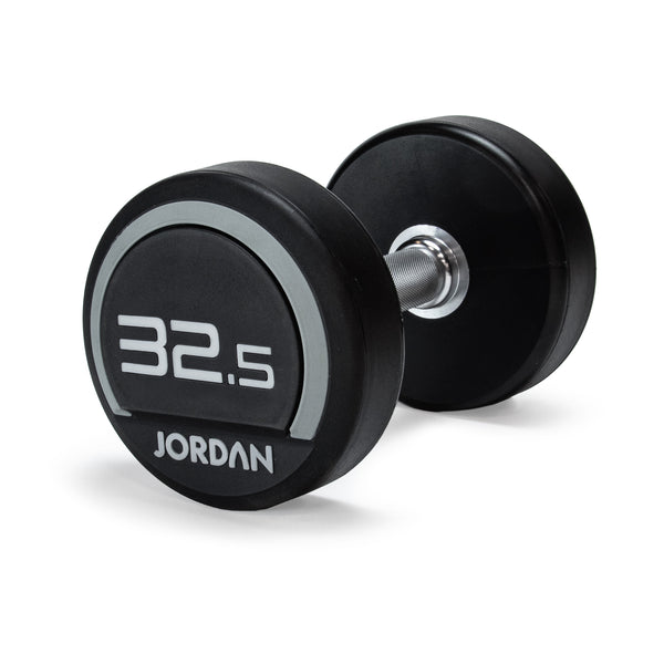 JORDAN Urethane Dumbbells - Up to 75kg (Grey)