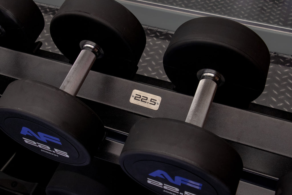 JORDAN® Dumbbell Rack Weight Labels | Jordan Fitness | Commercial Gym ...