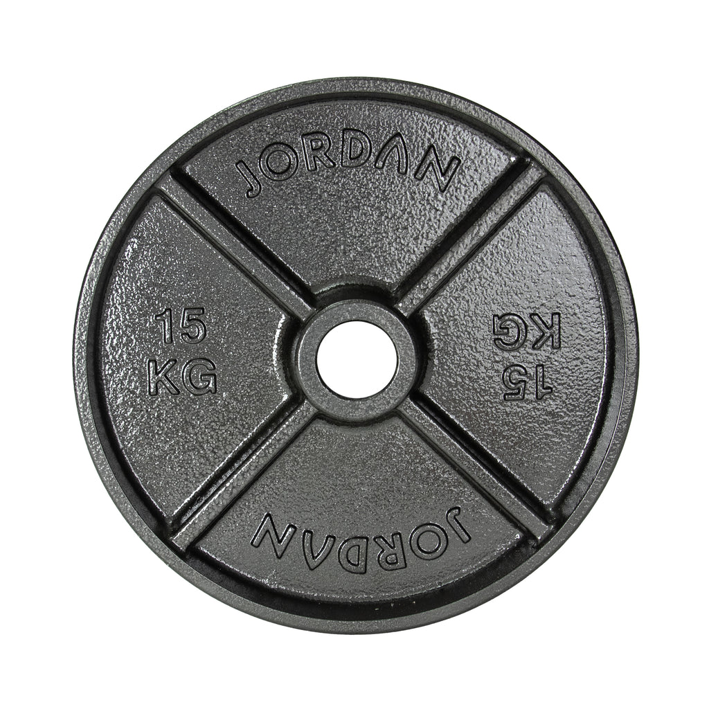 JORDAN® Deep Dish Olympic Weight Plates Jordan Fitness