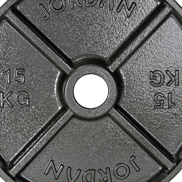 JORDAN® Deep Dish Olympic Weight Plates