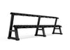 JORDAN 10 Pair Horizontal Dumbbell Rack - 2 Tier