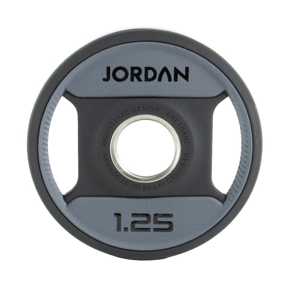 JORDAN® Urethane Dual Grip Olympic Plates - NEW DESIGN