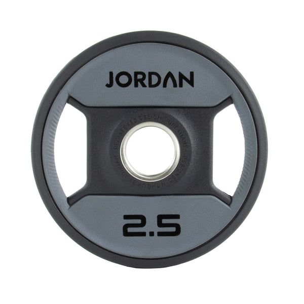 JORDAN® Urethane Dual Grip Olympic Plates - NEW DESIGN