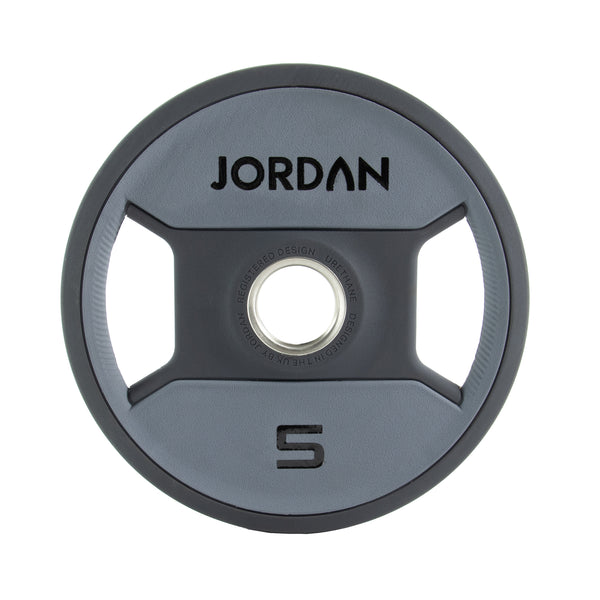 JORDAN® Urethane Dual Grip Olympic Plates - NEW DESIGN