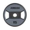 JORDAN® Urethane Dual Grip Olympic Plates - NEW DESIGN