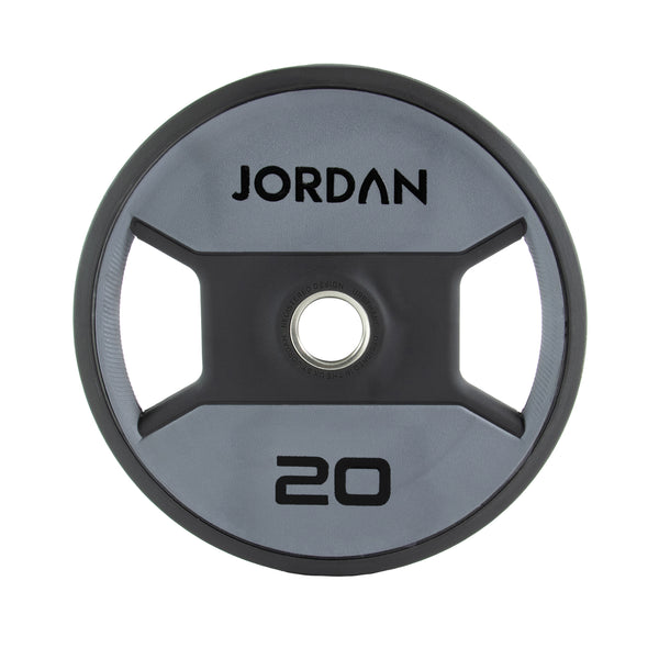 JORDAN® Urethane Dual Grip Olympic Plates - NEW DESIGN