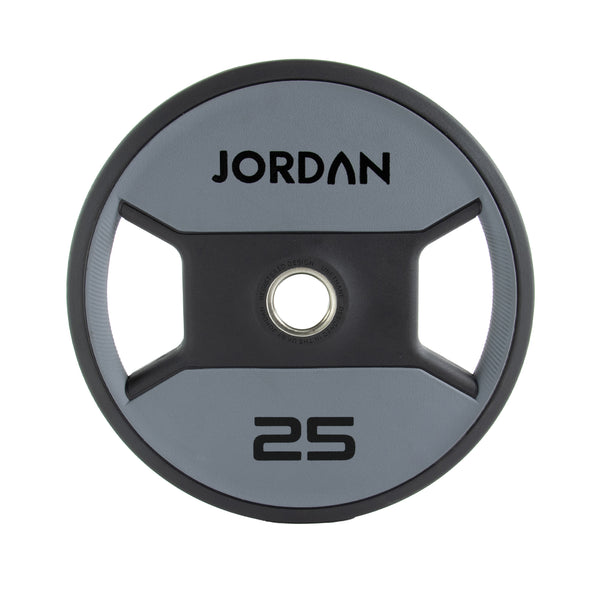 JORDAN® Urethane Dual Grip Olympic Plates - NEW DESIGN