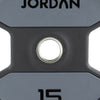 JORDAN® Urethane Dual Grip Olympic Plates - NEW DESIGN