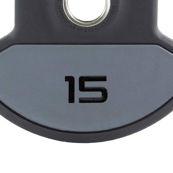 JORDAN® Urethane Dual Grip Olympic Plates - NEW DESIGN