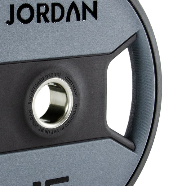 JORDAN® Urethane Dual Grip Olympic Plates - NEW DESIGN