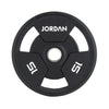 JORDAN® Urethane Tri-Grip Olympic Plates - NEW DESIGN