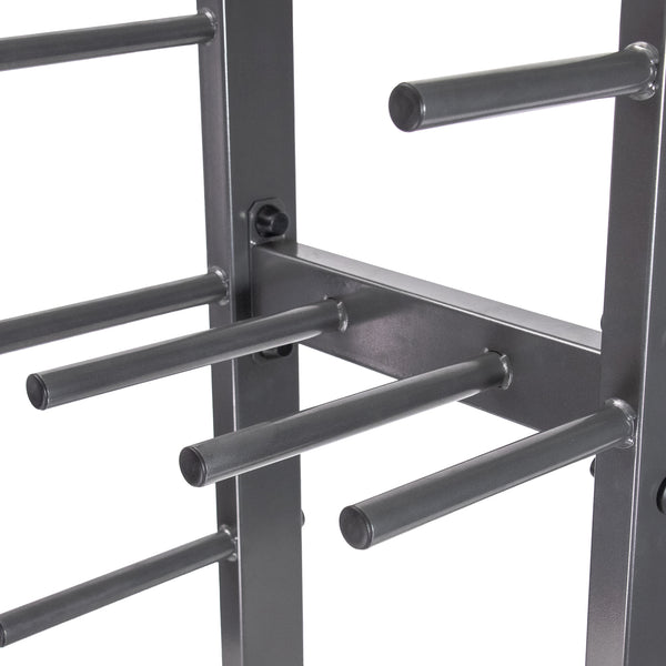 JORDAN® Studio Barbell Racks (Holds 12 Sets/30 Sets)