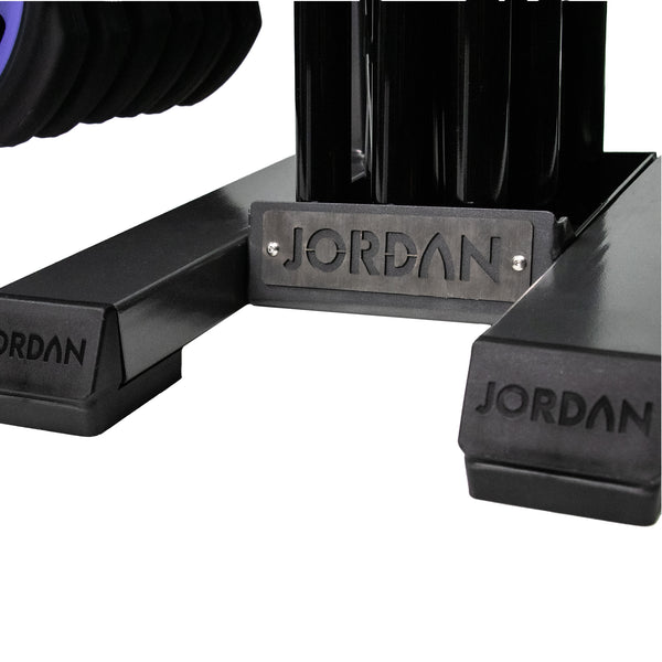 JORDAN® Studio Barbell Racks (Holds 12 Sets/30 Sets)