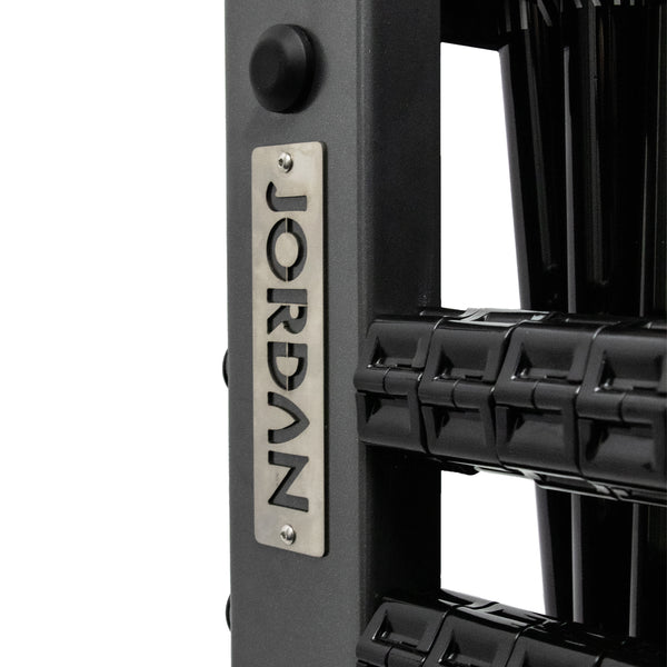 JORDAN® Studio Barbell Racks (Holds 12 Sets/30 Sets)