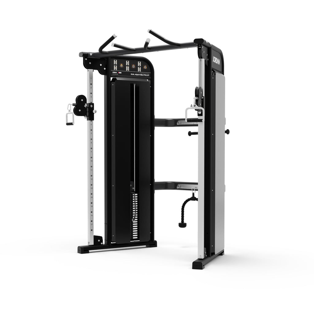 JORDAN® Dual Adjustable Pulley Jordan Fitness Commercial Gym