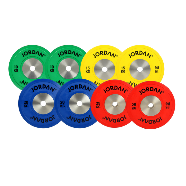 JORDAN Calibrated Competition Weight Plate - Coloured Rubber