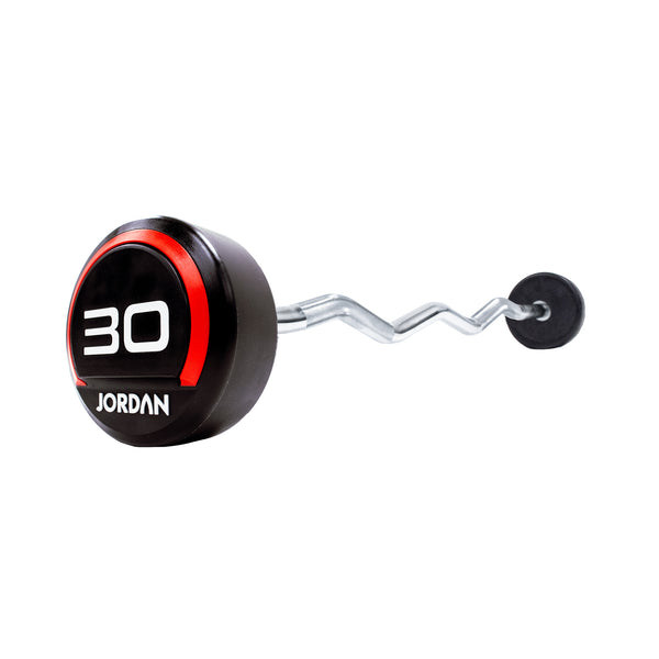 JORDAN® Urethane Barbell - Curl Bar