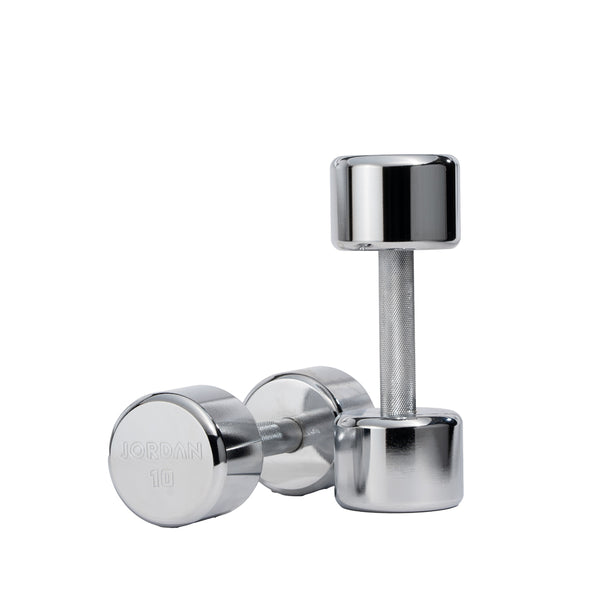 JORDAN® Chrome Dumbbells