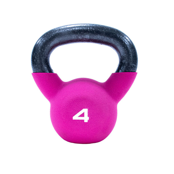 Neoprene Covered Kettlebell Jordan Fitness 4kg