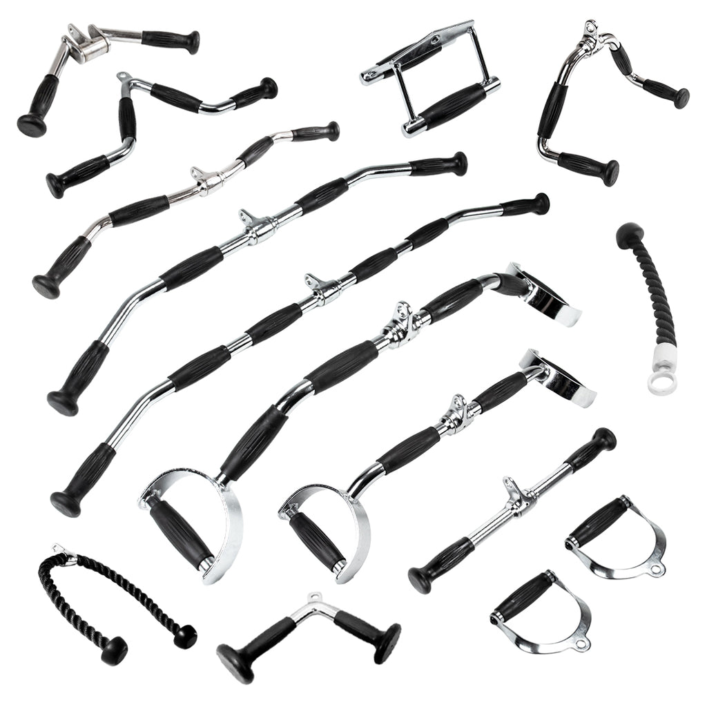 Cable Attachments Set of 15 attachments Jordan Fitness