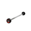 JORDAN® Fixed Barbells - Straight Bar Rubber (Red)