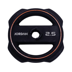 JORDAN® Ignite Pump X ™ Rubber Studio Barbell Plates