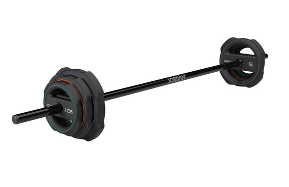 JORDAN® Ignite Pump X ™ Rubber Studio Barbell Sets & Plates