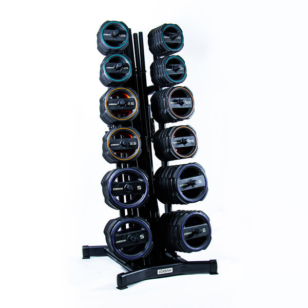 JORDAN® Ignite Pump X ™ Rubber Studio Barbell Sets & Plates