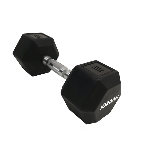 Jordan Fitness Urethane Hex Dumbbell 10kg