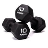 JORDAN Neoprene Studio Hex Dumbbells