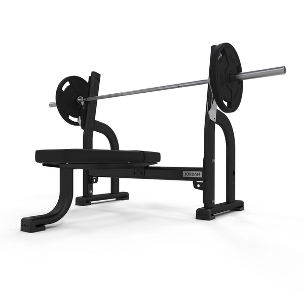 Olympic Flat Bench Jordan Fitness Black