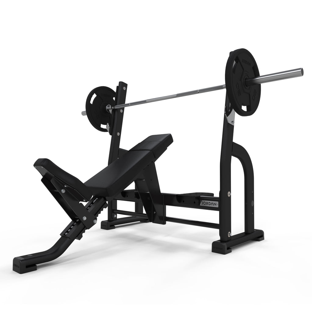 Flat Bench Press Academy Workout Bench Body-Solid Olympic Leverage