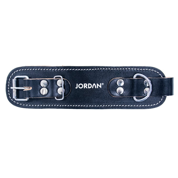 RL Grips® Leather Gym Ankle Straps For Gym Pulleys - Fitness Training Ankle Straps - Leather Ankle Straps For Gym Cable Strength Training (White