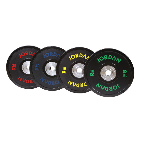 Black Urethane Competition Plate - Coloured Text Jordan Fitness