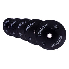 JORDAN® HG Black Rubber Bumper Weight Plates