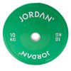 HG Coloured Rubber Bumper Plates Jordan Fitness 10kg