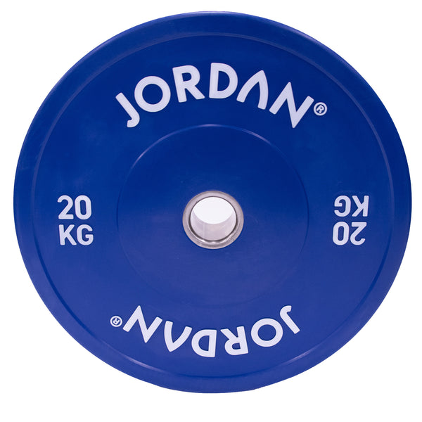 HG Coloured Rubber Bumper Plates Jordan Fitness 20kg