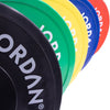 HG Coloured Rubber Bumper Plates Jordan Fitness