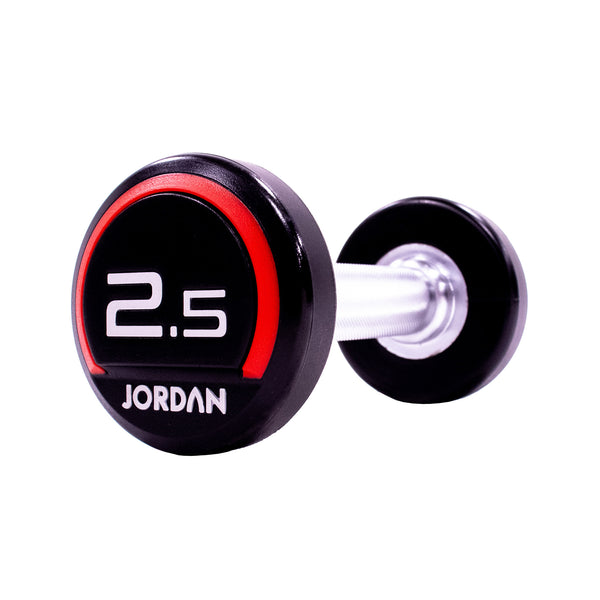 Premium Urethane Dumbbells Jordan Fitness 2.5kg