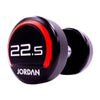 Premium Urethane Dumbbells Jordan Fitness 22.5kg